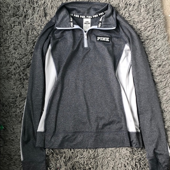 PINK Victoria's Secret Tops - vs pink quarter zip top